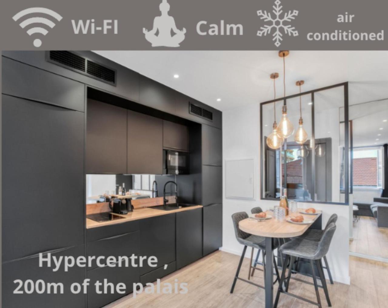 F3 Notre-Dame , Hypercentre A 2 Minute Du Palais Des Congres Apartment Cannes Exterior photo